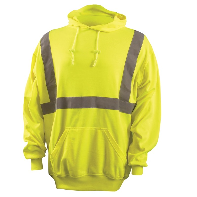 Class 2 Lightweight Hooded Sweatshirt in Yellow